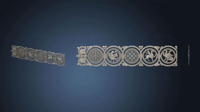 Полоса византийский орнамент
