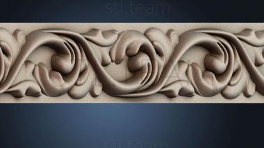 3D модель Узор декор длинный дизайн (STL)