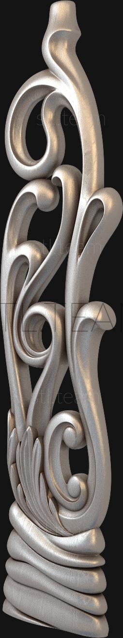 3D модель 3д модель балясины прорезной (STL)