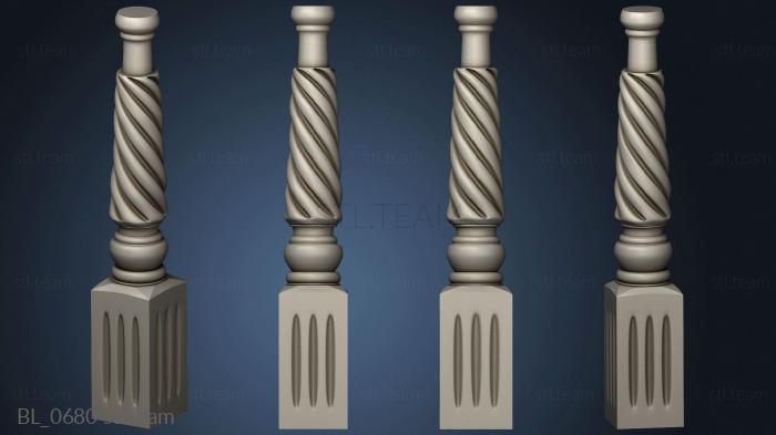 3D model Chair leg (STL)