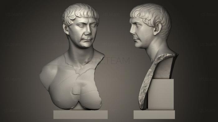 Бюсты и головы античные и исторические Портрет Траяна