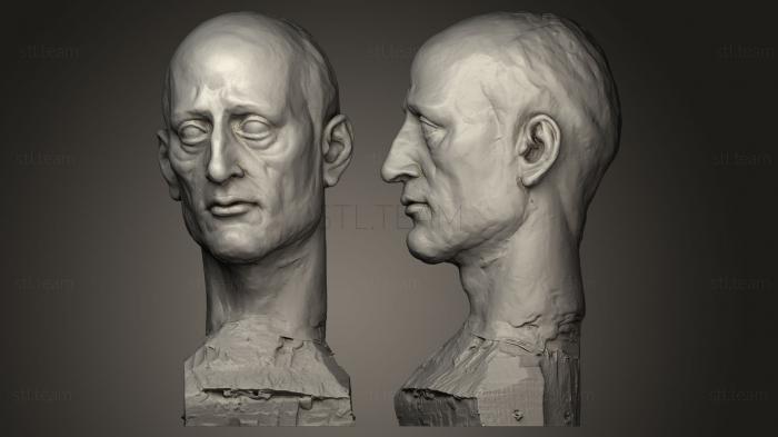 3D модель Голова для скульптуры Святого (STL)