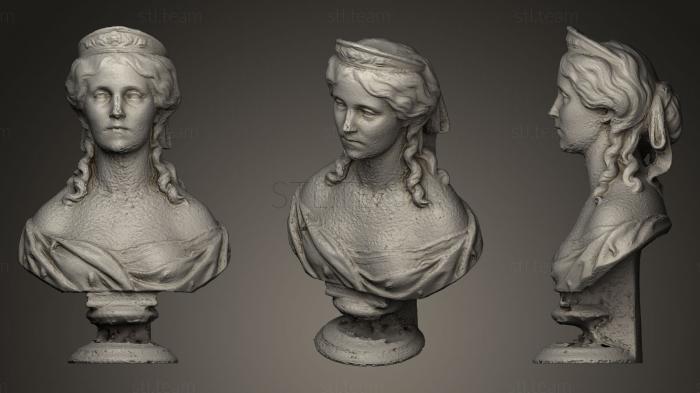 3D модель Наследная принцесса Августа Прусская (STL)