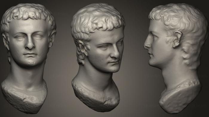 Бюсты и головы античные и исторические Гетти Калигула