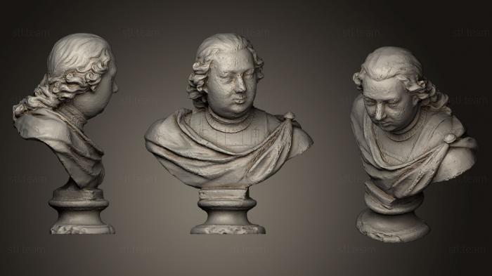 Бюсты и головы античные и исторические Фридрих Вильгельм I король Пруссии