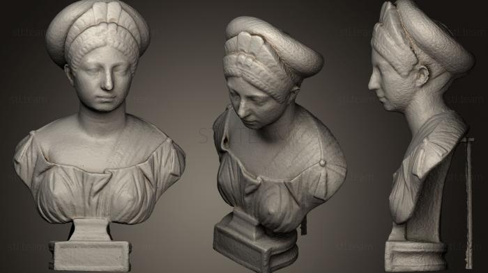 3D модель Портретный бюст Клаудии Олимпиас (STL)