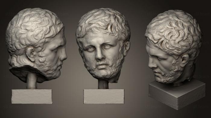 Бюсты и головы античные и исторические Реконструктивная скульптура