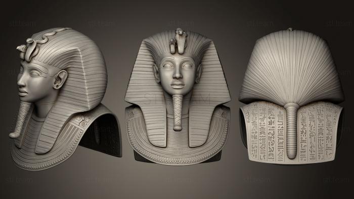 Бюсты и головы античные и исторические Маска Тутанхамона 39-х годов