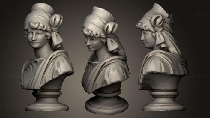 3D модель Статуя Женского Бюста (STL)