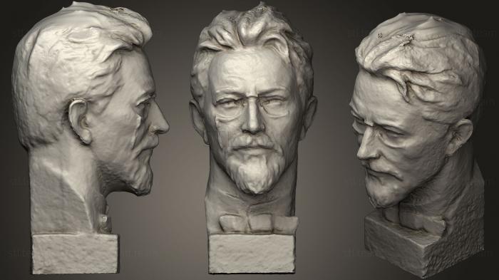 3D модель Антон Павлович Чехов (STL)