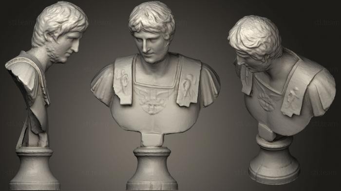 3D модель Busto de Galieno V 180 (STL)