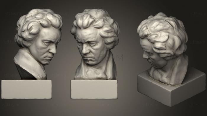 3D модель Людвиг Ван Бетховен (STL)
