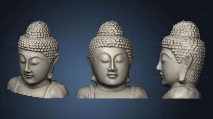 Бюсты и головы античные и исторические Голова Будды