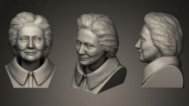 3D модель Скульптура Хиллари Клинтон (STL)