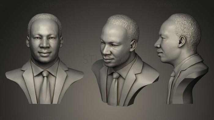 3D модель Скульптура Мартина Лютера Кинга (STL)