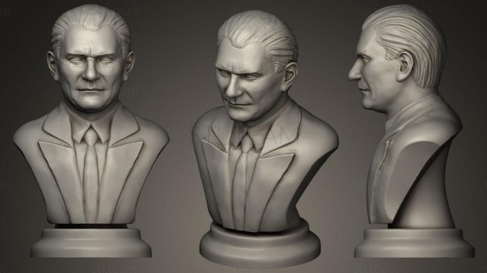 3D модель Мустафа Кемаль Ататюрк (STL)