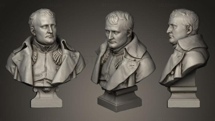3D модель Наполеон Иер в 1812 г. (STL)