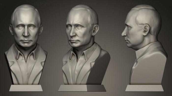 3D модель Владимир Путин Президент (STL)