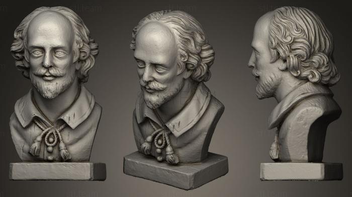 3D модель Вильям Шекспир (STL)