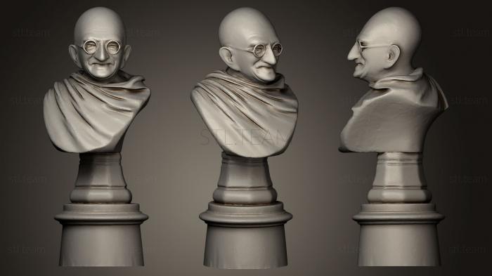 3D модель Ганди Джунджунвалла (STL)