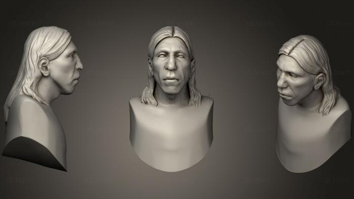 3D модель Бюст Гастона Андерсона (STL)