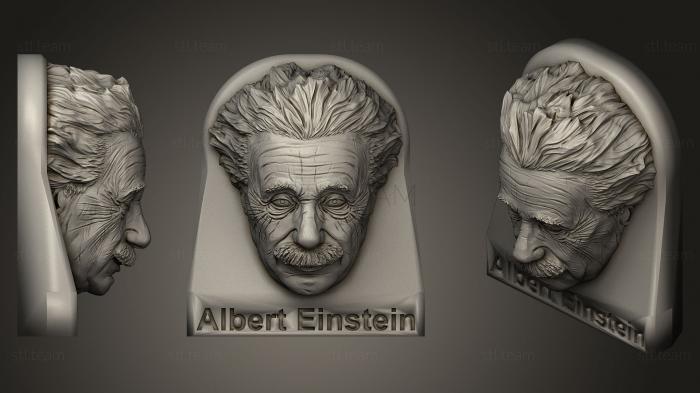 3D модель Бюст Альберта Эйнштейна (STL)