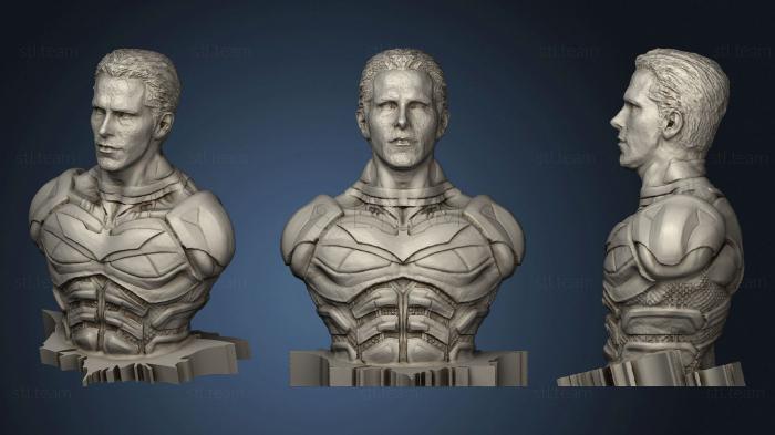 3D модель Бюст бэтмена Кристиана Бейла (STL)