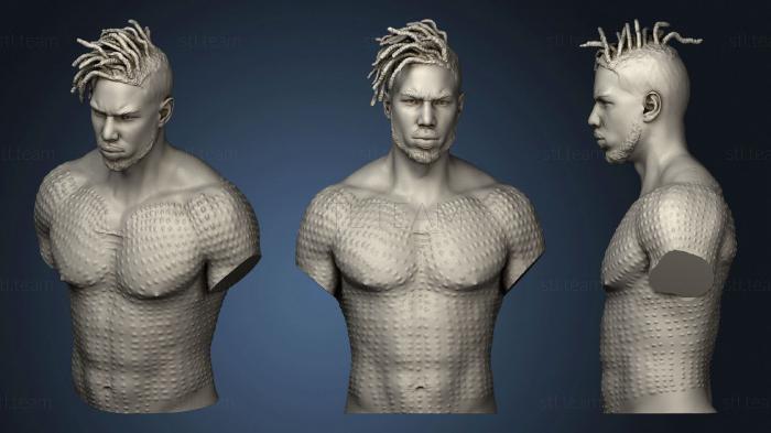 3D модель Эрик Киллмонгер из Черной пантеры (STL)