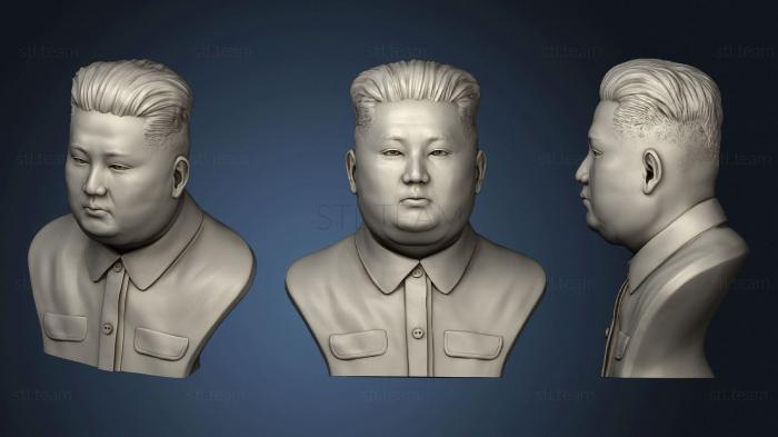 3D модель Ким Чжун Ун (STL)