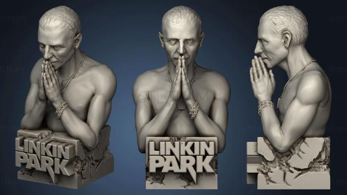 Бюсты и барельефы известных личностей Linkin Park Честер Беннингтон