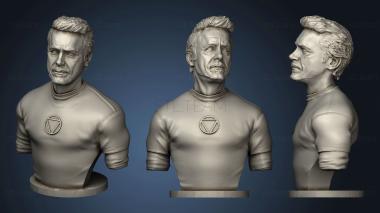 3D модель Бюст Тони Старка 2 (STL)