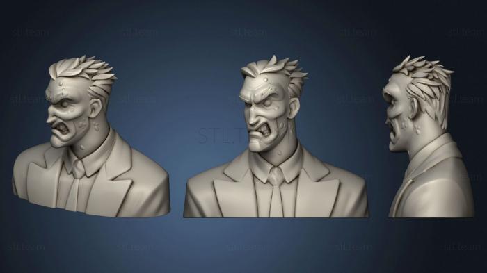3D модель Два Лица (STL)