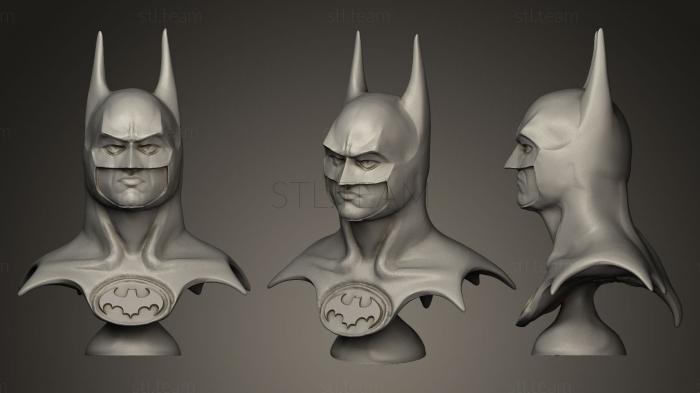 3D модель Бэтмен Майкл Китон (STL)