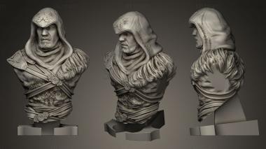 3D модель Эцио Аудиторе из Assassins Creed (STL)