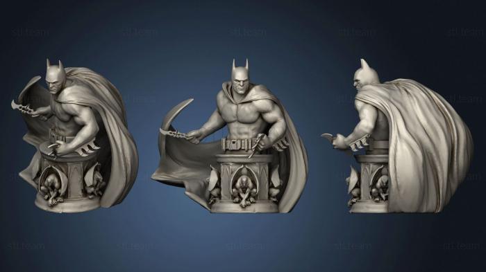 3D модель Бюст бэтмена батаранга (STL)