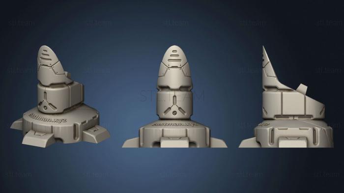 3D модель База бюста Дарта Вейдера от eastman 2 (STL)