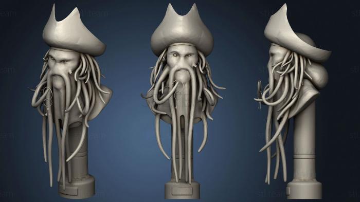 Бюсты монстры и герои Davy Jones Pirati dei Caraibi