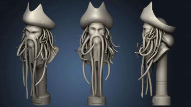 3D модель Davy Jones Pirati dei Caraibi (STL)