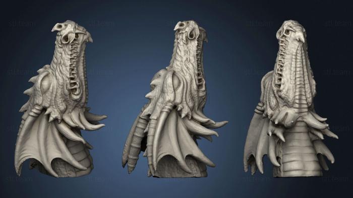3D модель Голова Дракона (STL)