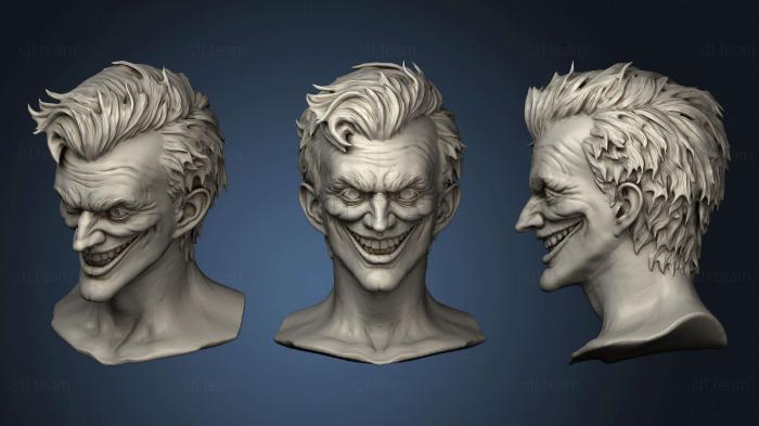 3D модель Голова Джокера (STL)