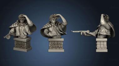 3D модель Бюст Джозефа Джостара 2 (STL)