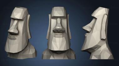 3D модель Пластинка moai h2 (STL)