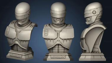 3D модель Бюст Робокопа (STL)