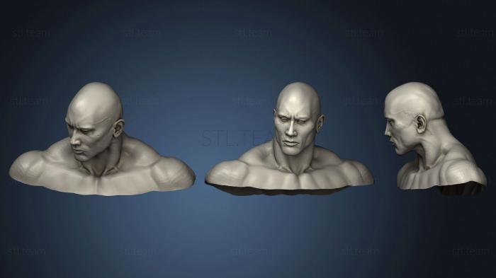 3D модель Каменный Бюст (STL)