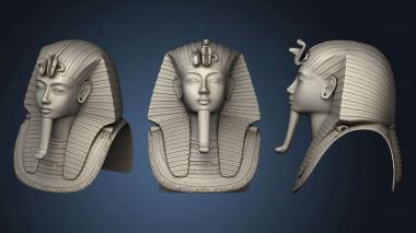 3D модель Маска тутанхамона 23 см (STL)