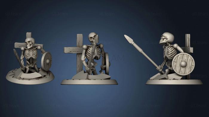 Нежить-Скелет-Воин, Выбирающийся из Могилы 2