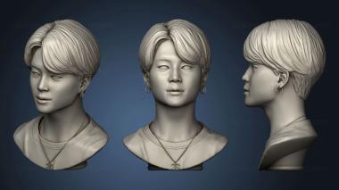 3D модель Скульптура мокко кита Jimin (STL)