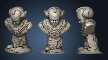 3D модель Платформа Bust Pennywise (STL)