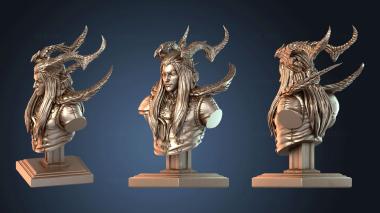 3D модель Бюст Абезатибу (STL)