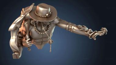 3D модель Туз Бюст Секай (STL)